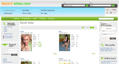 Desktop Screenshot of escort-atlas.com